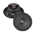 Ground Zero GZCM 10-4FX 10" midwoofer 200W RMS, 96 dB, pris per stk. Slim.
