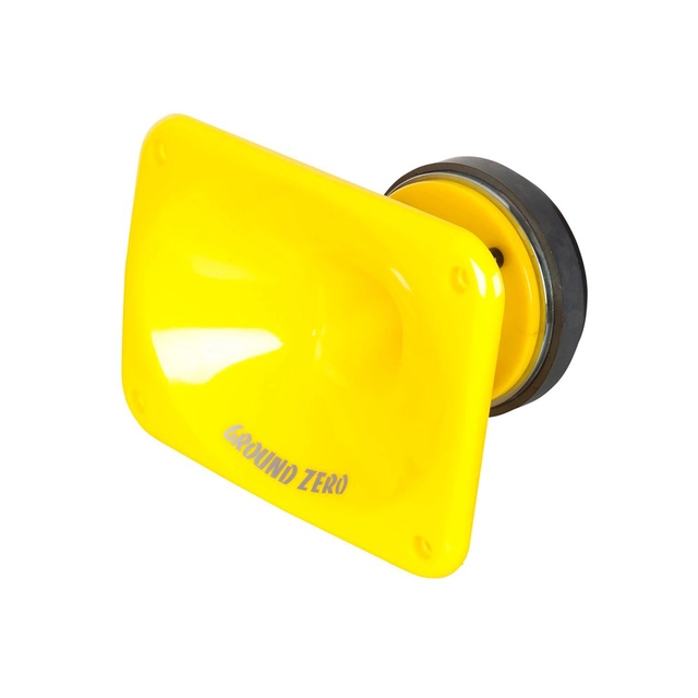 Ground Zero GZCT 5000SPL diskant - gul 70W RMS, horndiskant, pris per stk 