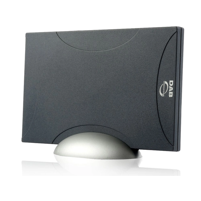 DAB+ antenne med bordstativ For montering innendørs 