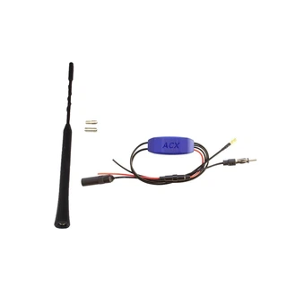 Antennesplitter m/pisk Universal. DIN -> SMB/DIN