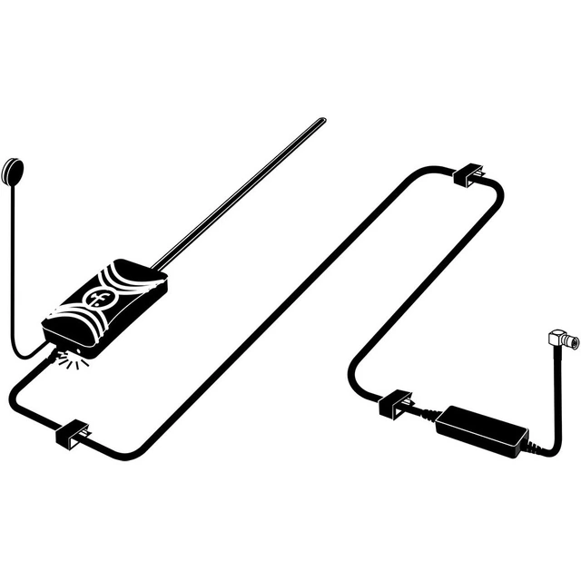 Funke Vindusantenne - aktiv SMB kontakt 