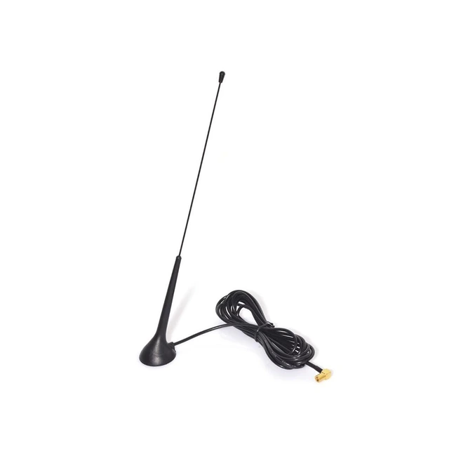 Magnetfotantenne DAB+ Inkludert 3m kabel m/SMB 