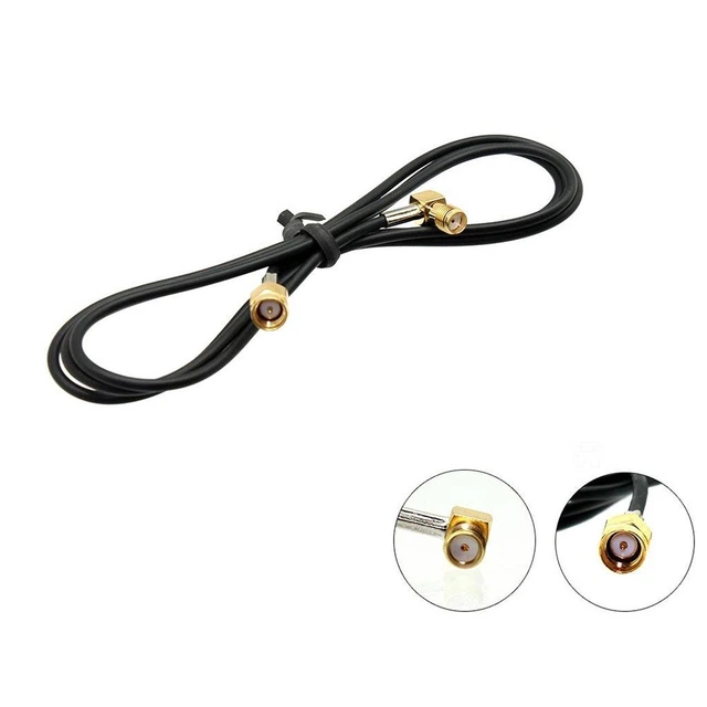 Connects2 Skjøtekabel antenne - 1 meter SMA (m) <-> SMA (f) 