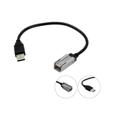 Connects2 Adapter for å beholde USB (Grå Med grå Autolink plugg