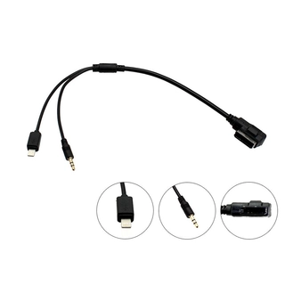 Connects2 AMI/MDI adapter Lightning/aux Audi m/AMI og VW m/MDI