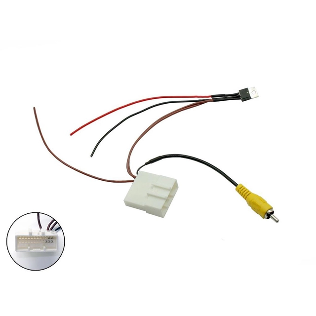 Connects2 Ryggekameraadapter - Beholde Toyota (2013--) m/24pins plugg 