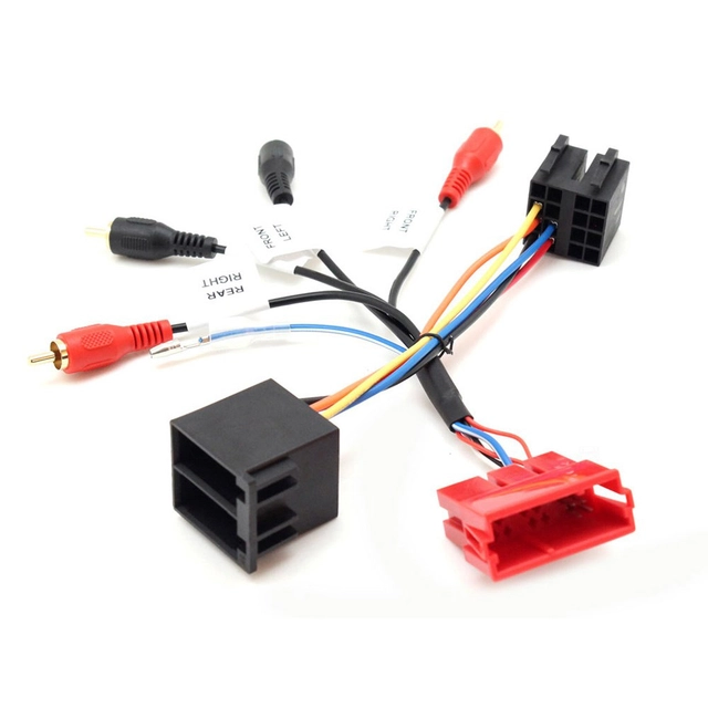 Connects2 Aktivadapter Audi m/mini-ISO og aktivt lydsystem 