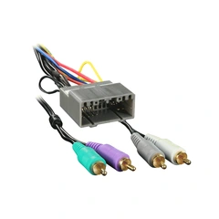 Metra ISO-overgang Chrysler/Dodge 02-07 med aktivt lydsyst.