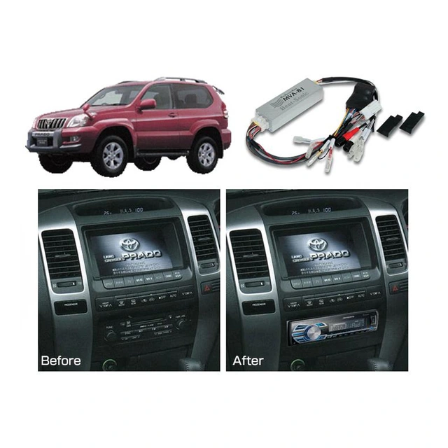 Beat-Sonic Aktivadapter Toyota Landcruiser 120 2002 - 2009 m/nav 