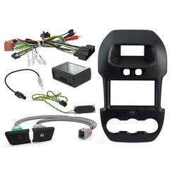 Connects2 2-DIN monteringssett komplett Ford Ranger 2012 - 2015 m/4,2" skjerm