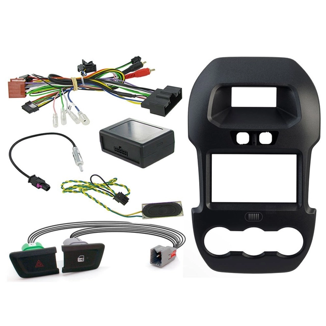 Connects2 2-DIN monteringssett komplett Ford Ranger 2012 - 2015 m/4,2" skjerm 