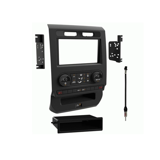 Metra 1-DIN / 2-DIN monteringssett Ford F-serie (2015-2022) m/4,2" & 1-sone 