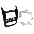 2-DIN monteringsramme - Sort Dacia Duster/Logan/Sandero (2010-2013)