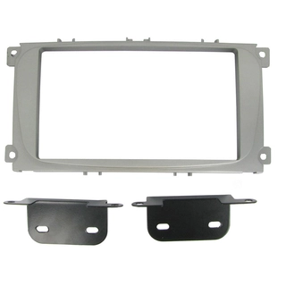 ConnectED 2-DIN monteringsramme - Sølv Ford (2007-2015) m/oval radio