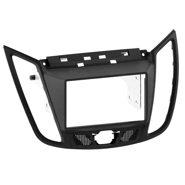 Connects2 2-DIN monteringsramme Mørk grå Ford C-Max/Kuga 2011 - 2018 