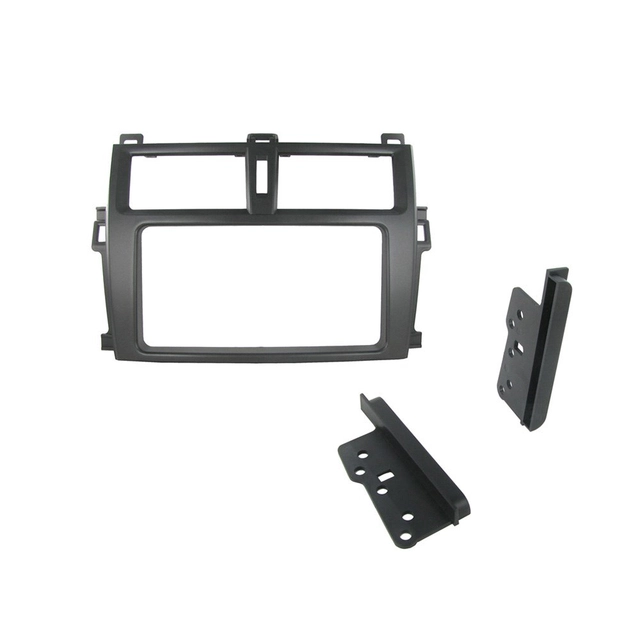 2-DIN monteringsramme - Sort Toyota Verso S/Subaru Trezia (2011-2016) 