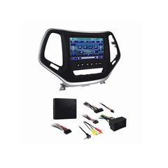 Metra 2-DIN monteringsramme - Sølv Jeep Cherokee 2014 ->