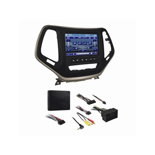 2-DIN monteringsramme Jeep Cherokee 2014 ->