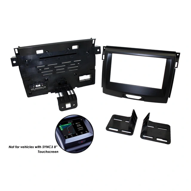 Connects2 2-DIN monteringsramme Ford Ranger (2016-2021) u/Sync3 m/CD 