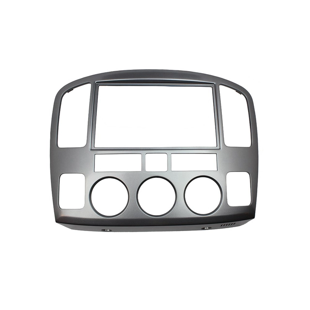 2-DIN monteringsramme - sølv Suzuki XL7 (2002-2006) 