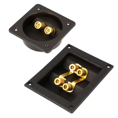 Høyttalerterminal Velg type - rund eller firkantet