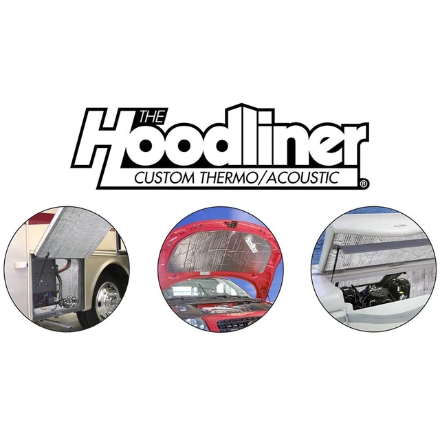 Dynamat Hoodliner Dempematter til bruk under panser 