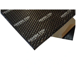 Ground Zero GZDM 3750AB-SILVER Dempematter i gummibutyl - 3,75m2