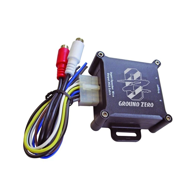 Ground Zero høy-lav nivå adapter 2-kanals 