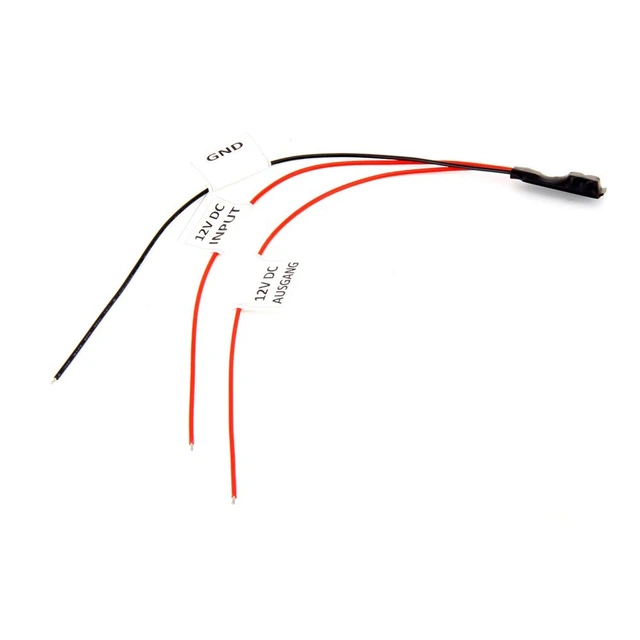 CAS Støyfilter for ryggekamera Fjerner støy fra strømtilførsel 