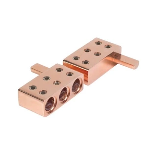 50mm2 Terminalblokk (2 stk) 3 x 50mm2 tilkobling per terminal