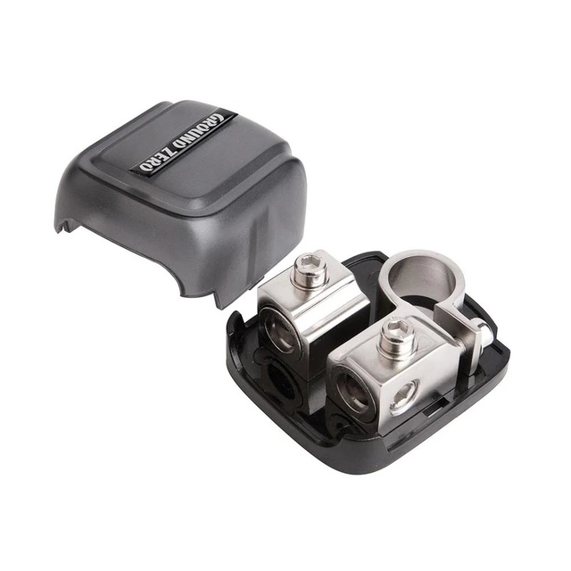 Ground Zero Batteripolsko - positiv 2x50mm2 tilkoblinger 