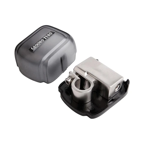 Ground Zero Batteripolsko - negativ 2 x 50mm2 tilkoblinger