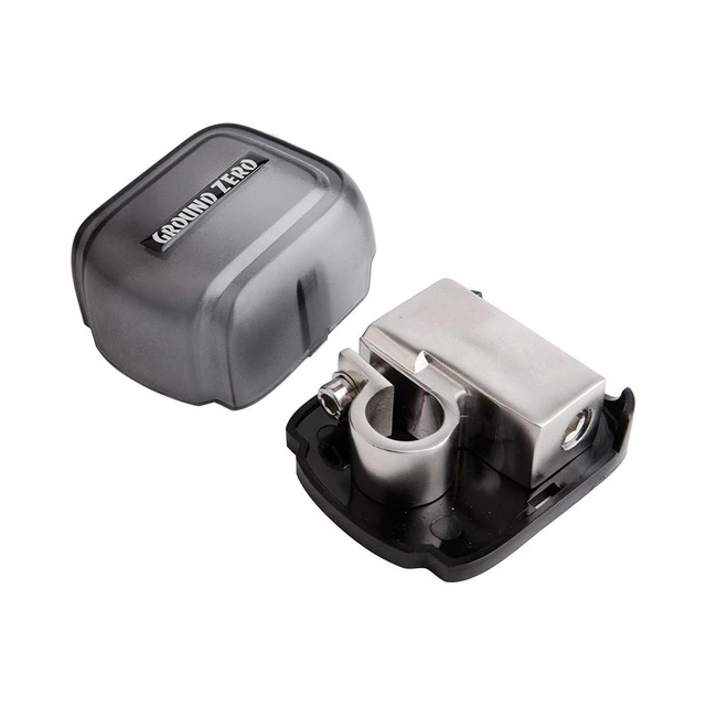 Ground Zero Batteripolsko - negativ 2 x 50mm2 tilkoblinger 