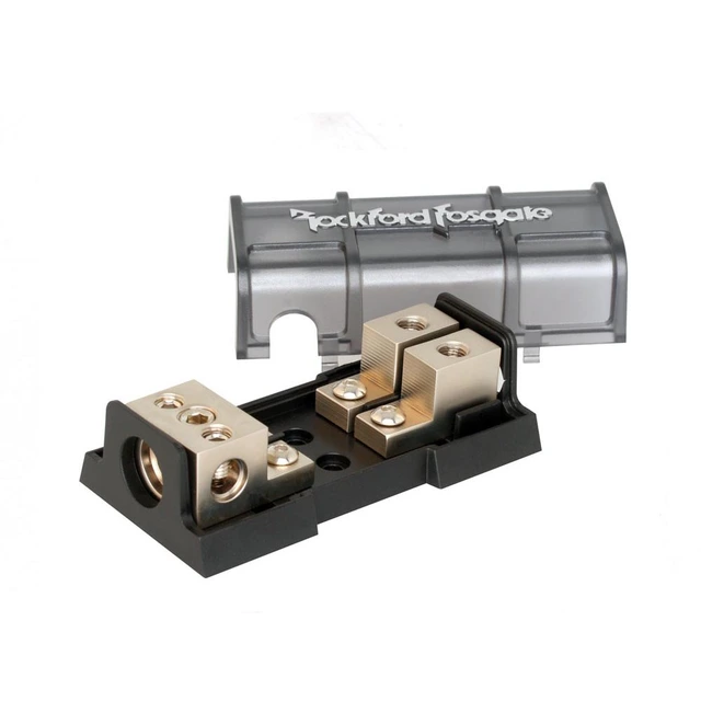 Rockford Fosgate Distribusjonsblokk Med AGU sikringsholder 