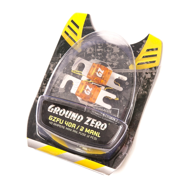 Ground Zero Mini-ANL sikring (2 pk) 40A 