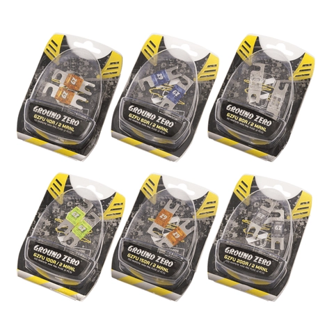 Ground Zero Mini-ANL sikring (2 pk) Velg størrelse