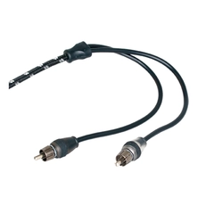 Rockford Fosgate RCA signalkabel Velg lengde, Dual Twist