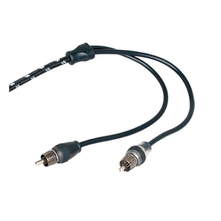 Rockford Fosgate RCA signalkabel Velg lengde, Dual Twist