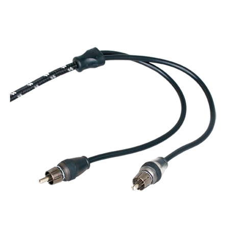 Rockford Fosgate RCA signalkabel Velg lengde, Dual Twist