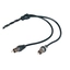 Rockford Fosgate RCA signalkabel Velg lengde, Dual Twist