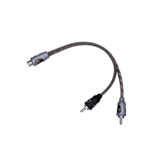Rockford Fosgate RCA y-ledd Twisted. 1 hun -> 2 han