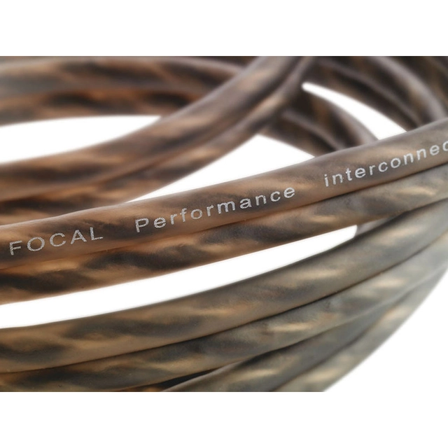 Focal Performance RCA signalkabel 5 meter, Twisted 