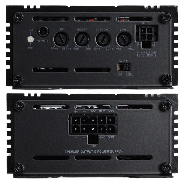 Ground Zero GZRA 450.1-MICRO monoforst. 480W RMS, 1 Ohm, Mikro 