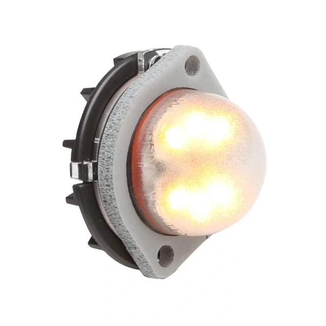 Whelen® Vertex Super-LED innfellingslys Gul, R10, 12V, Omnidireksjonal 