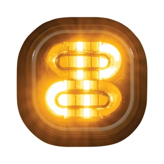 Whelen® VXE SmartLED DUO innfellbar Gul/Hvit, R65, R10, 10-30V