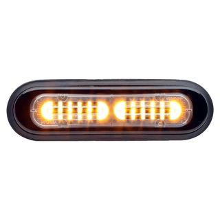 Whelen® T-Series Solo overflatemontert Gul, R65, R10, 10-30V