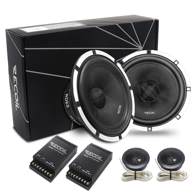 Recoil RD65 komponentsett 6,5", 60W RMS, 120W Maks, ECHO PRO-Serie 
