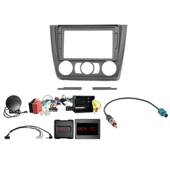 ACV 9" monteringssett - komplett BMW 1 (2007-2011) u/iDrive, m/man AC