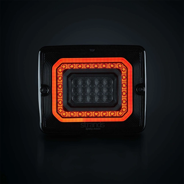 Strands FOR9T Illusion LED baklykt Posisjonslys, Blinklys, Bremselys 