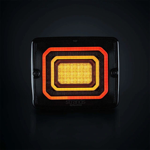 Strands FOR9T Illusion LED baklykt Posisjonslys, Blinklys, Bremselys 